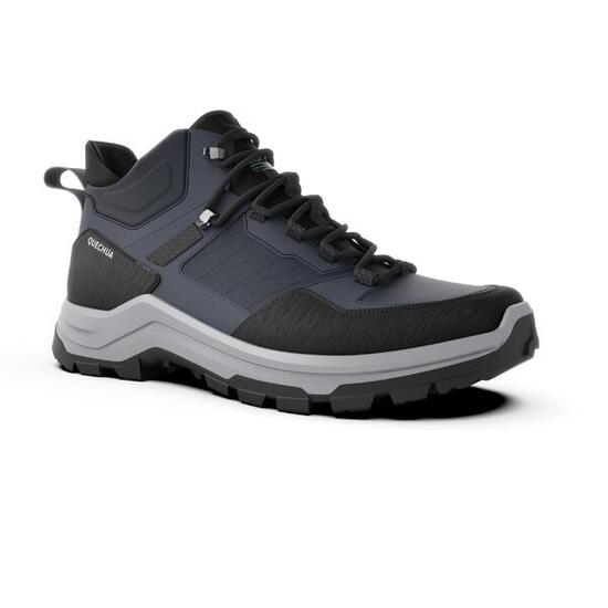 Scarpe trekking uomo MH100 impermeabili grigie