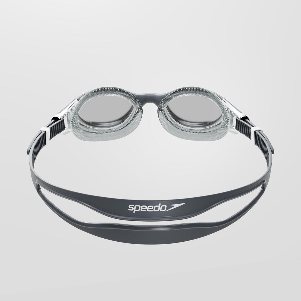 Pieaugušo peldbrilles “Biofuse 2.0” ar spoguļlēcām, melnas