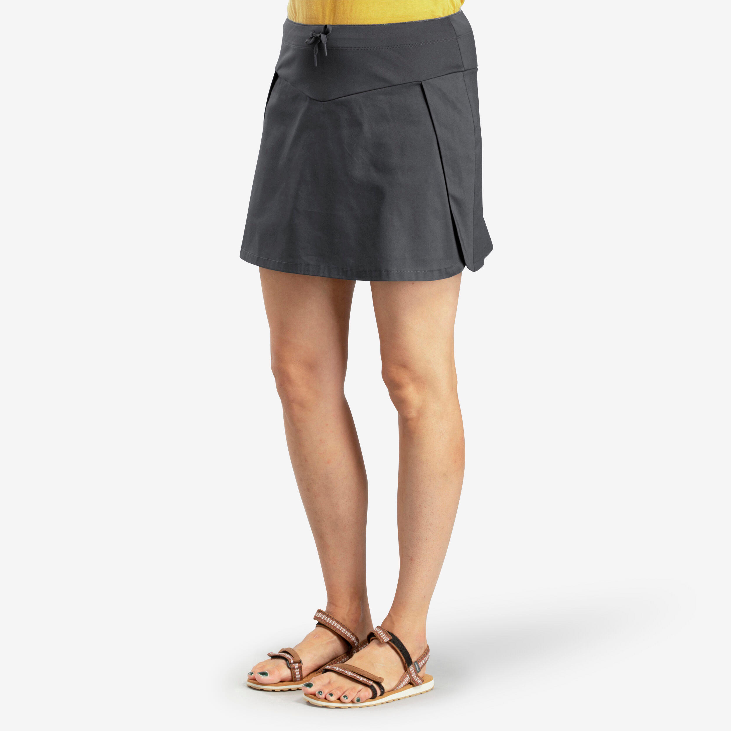 Women’s Hiking Skirt - NH 500 Grey - QUECHUA