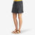 Jupe short de randonnée - NH500 - Femme - Noir