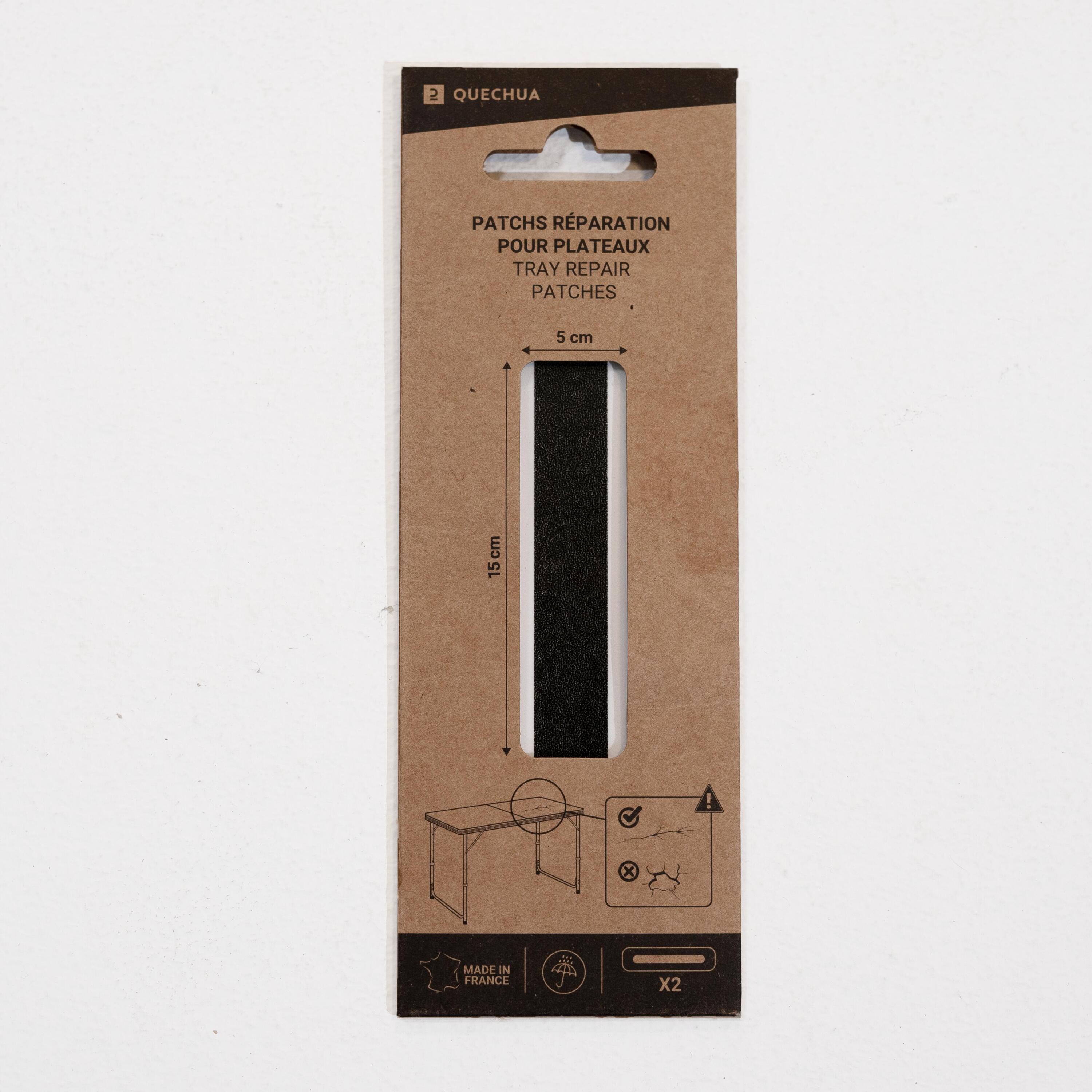 SET MET TWEE REPARATIEPATCHES VOOR CAMPINGMEUBILAIR EN TAFELS 2/4