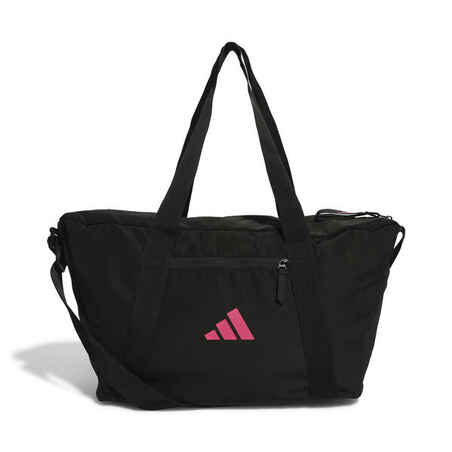 Črna in rožnata torba za fitnes