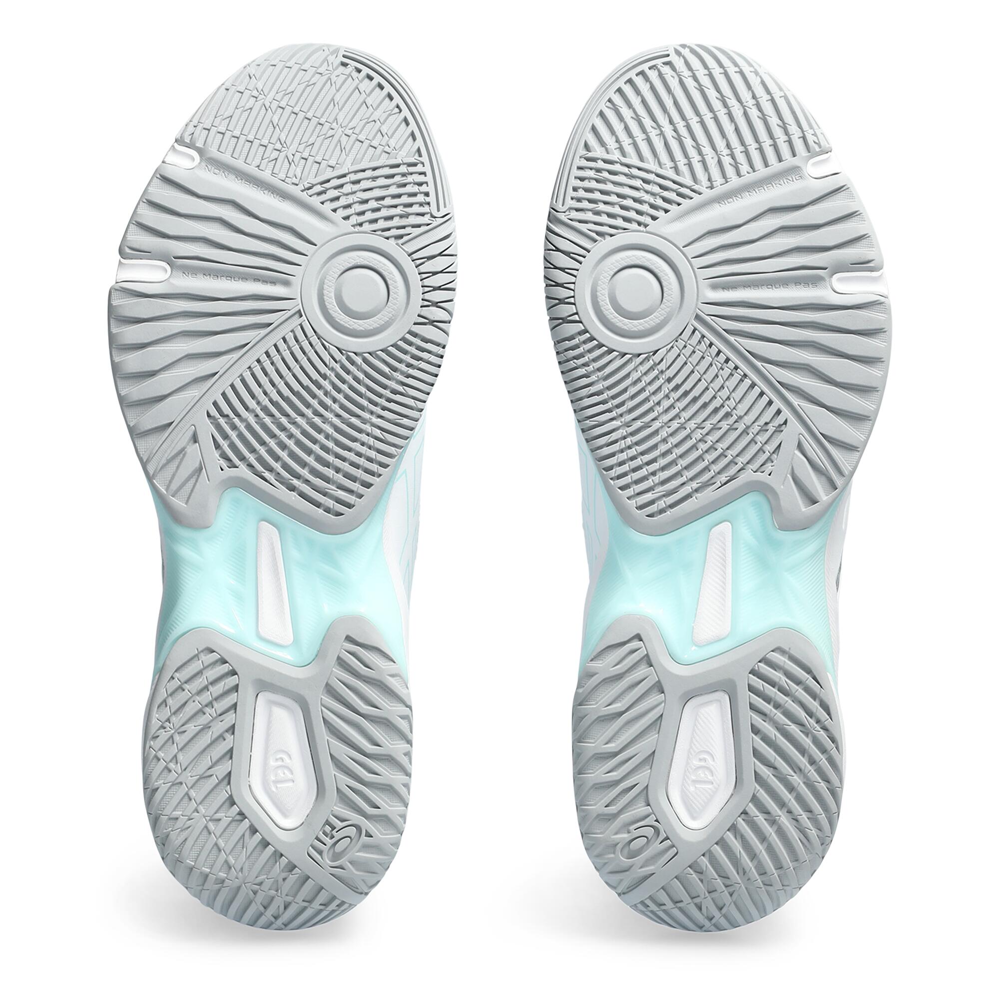 Indoorschoenen voor dames Gel-Rocket 11 wit lichtblauw 4/8