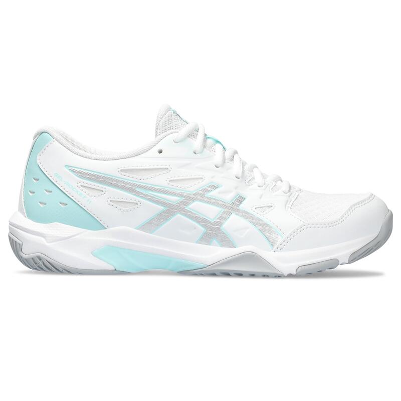 Chaussure femme Asics GEL-ROCKET 11 WHITE/CLEAR BLUE