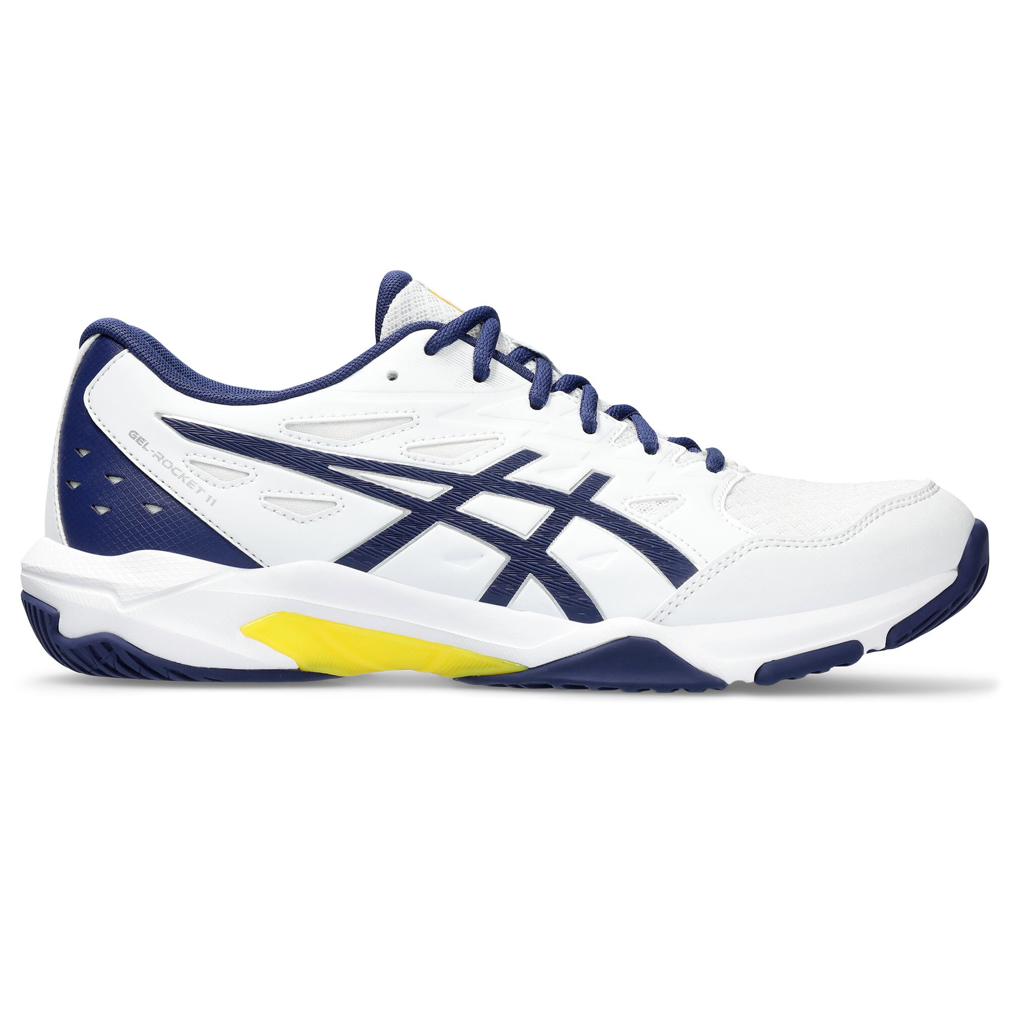 ASICS Chaussure Homme Asics Gel Rocket 11 Blanc/Bleu Indigo -