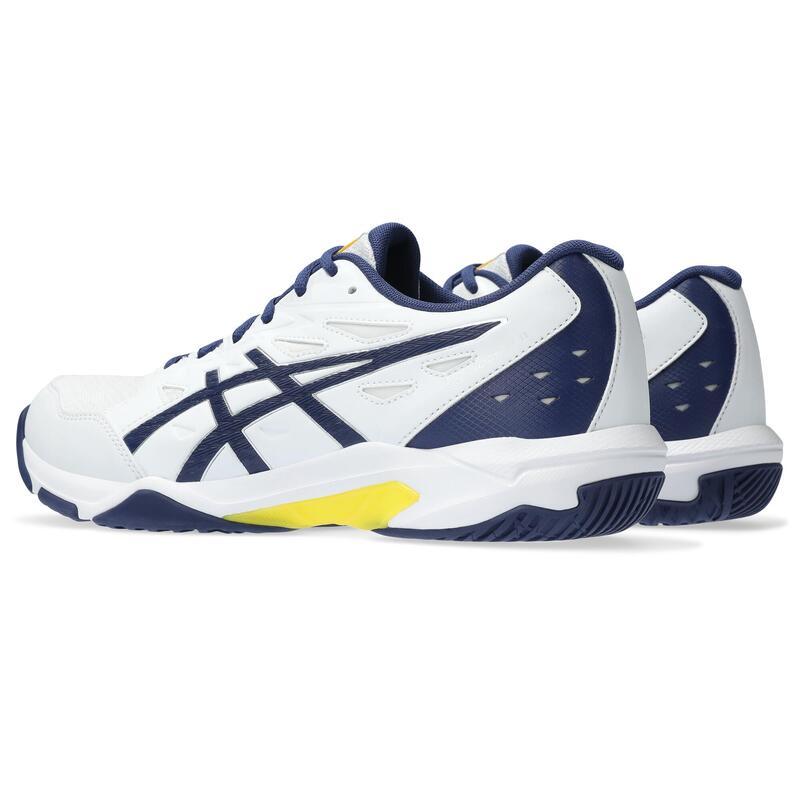 Damen/Herren Volleyball Hallenschuhe - Gel Rocket 11 weiss/blau 