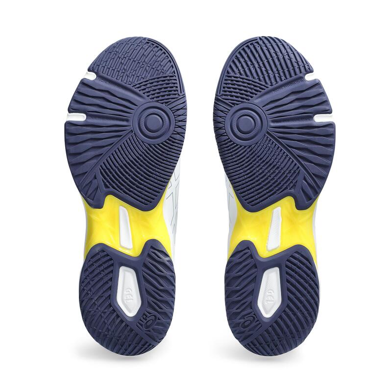 Damen/Herren Volleyball Hallenschuhe - Gel Rocket 11 weiss/blau 