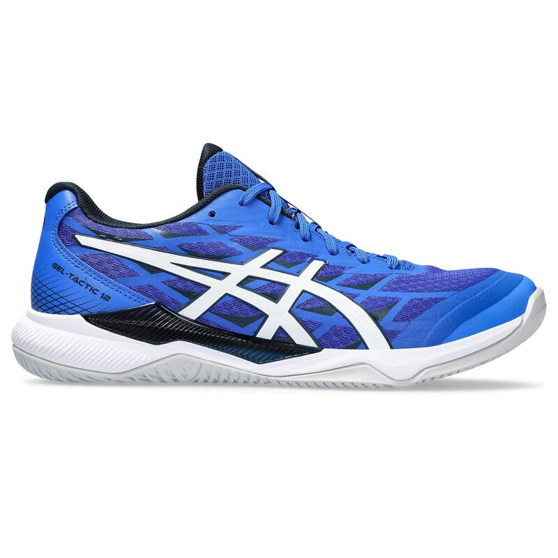 Badmintonschoenen voor heren GEL-TACTIC 12 ILLUSION blauw/wit