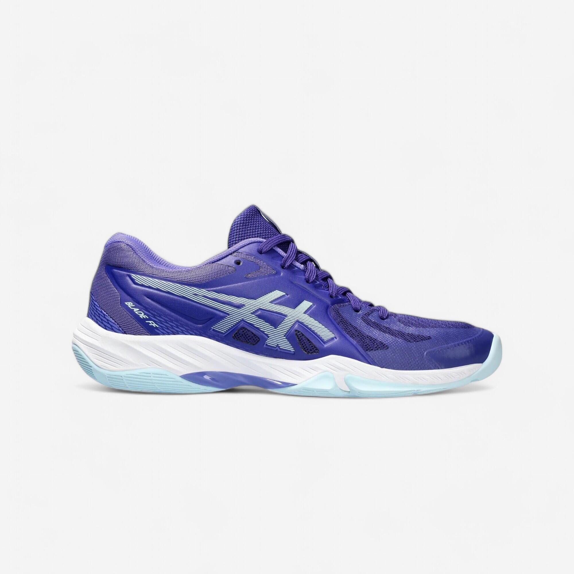 Asics - Chaussure Femme Asics Blade Ff Eggplant/aquamarine - Chaussures De Sport - Badminton Squash - - 41.5 - Decathlon