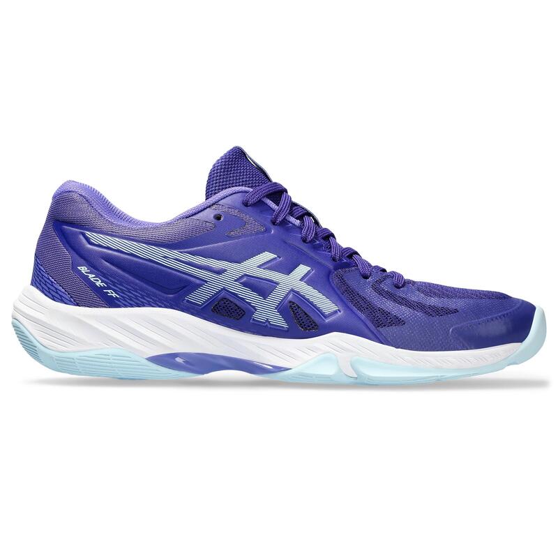 Női cipő tollaslabdához, Asics BLADE FF, lila, kék