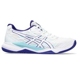 Badmintonschoenen voor dames GEL-TACTIC 12 wit/aubergine