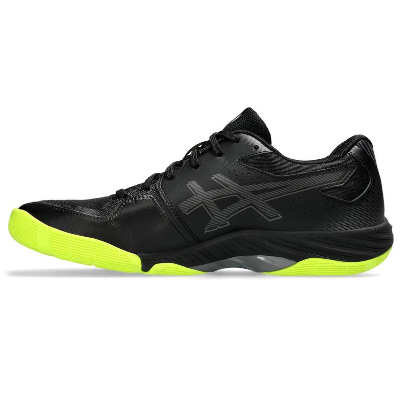 Badmintonschoenen voor heren BLADE FF zwart/veiligheidsgeel