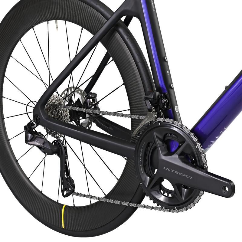 BICICLETA DE ESTRADA FCR ULTEGRA DI2 ROXO