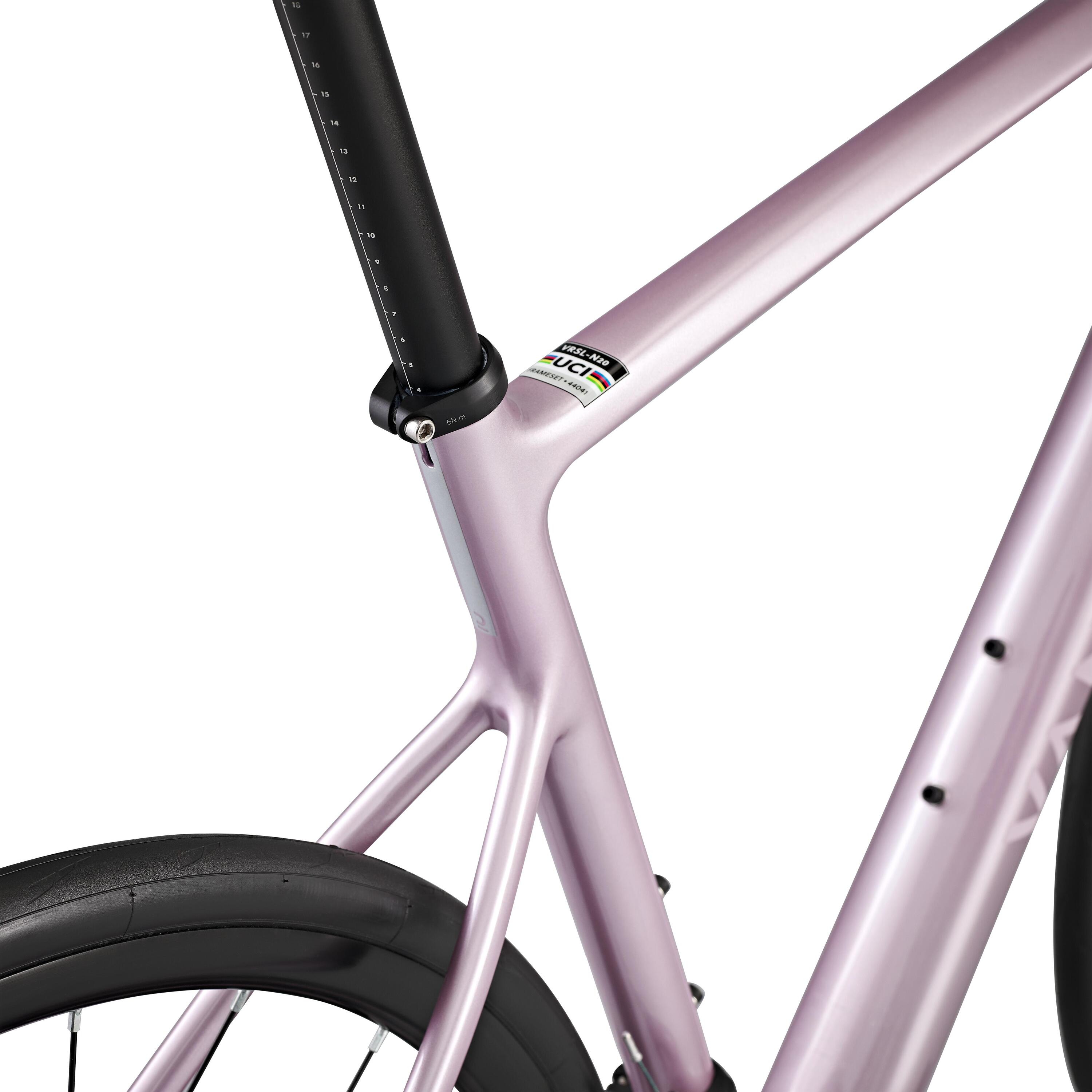 Bicicleta Carretera NCR CF Tiagra Lila 14/23