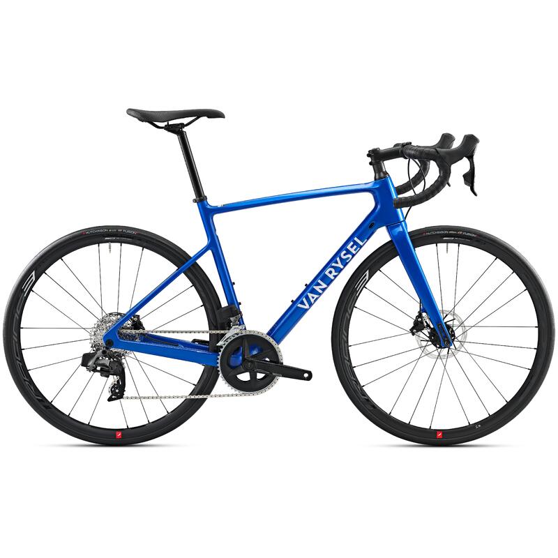 Bicicleta carretera carbono Van Rysel NCR CF Rival AXS ETAP 12 S Azul