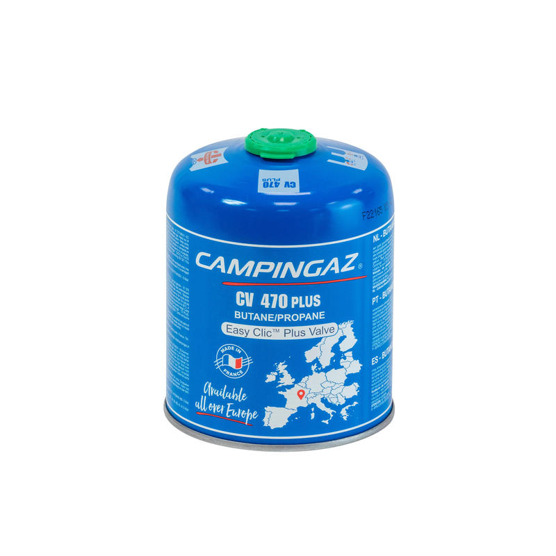 Cartucho de gas Campingaz CV470 PLUS con válvula – Camping Sport