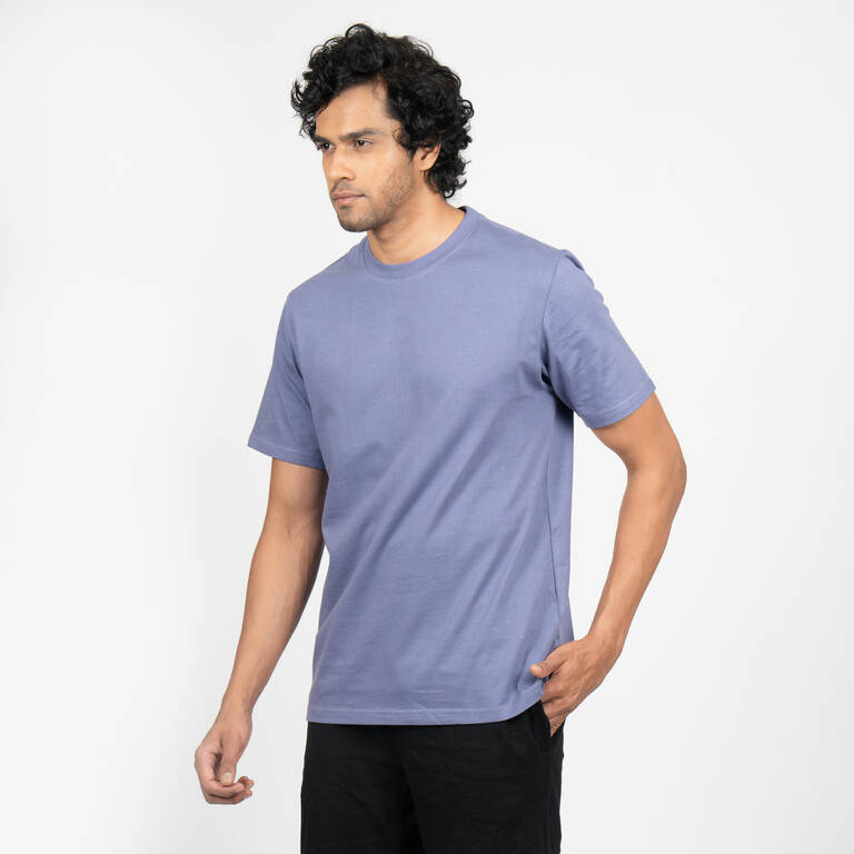 Men's Fitness T-Shirt 500 Essentials - Blue