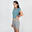 Pantalon scurt 500 Fitness Gri Damă