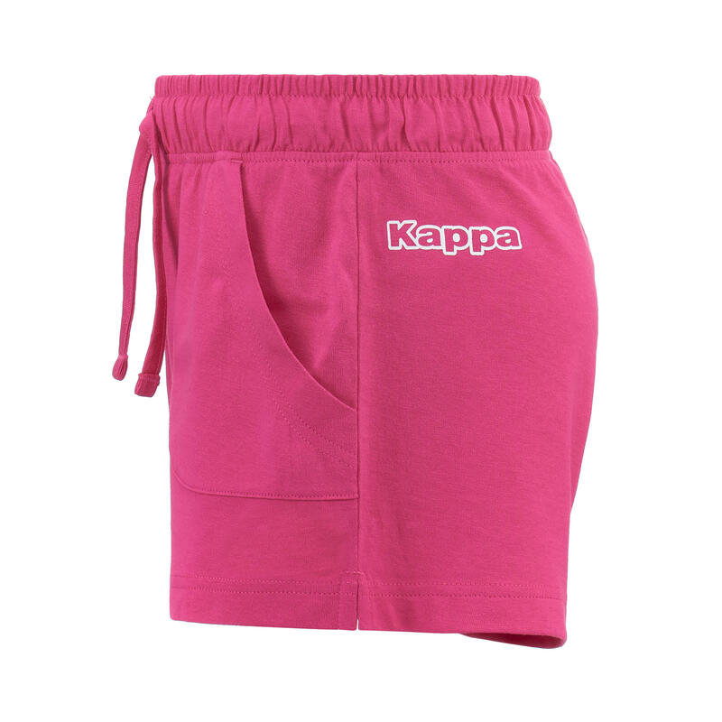 Pantaloncini corti bambina Kappa rosa