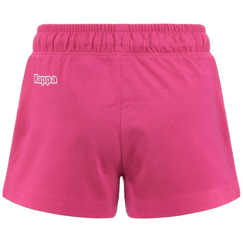 Pantaloncini corti bambina Kappa rosa