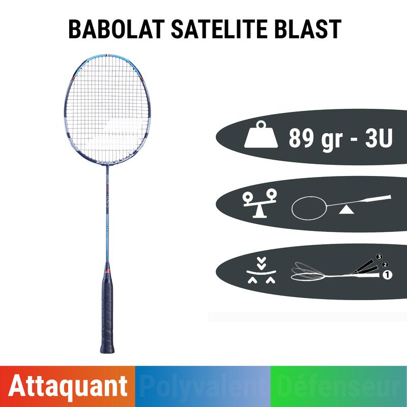 Raquette de BADMINTON Adulte SATELITE BLAST