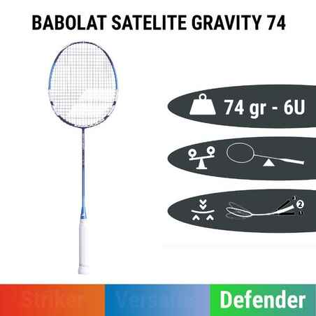 Badmintono raketė „Gravity 74“