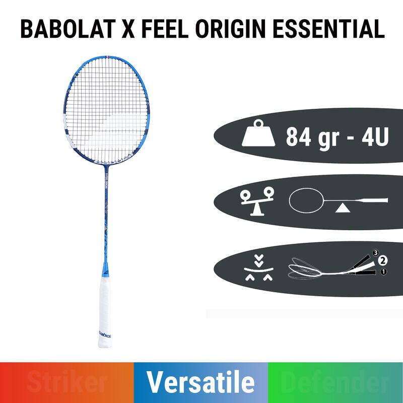 Racchetta badminton adulto Babolat X-FEEL ORIGIN ESSENTIAL