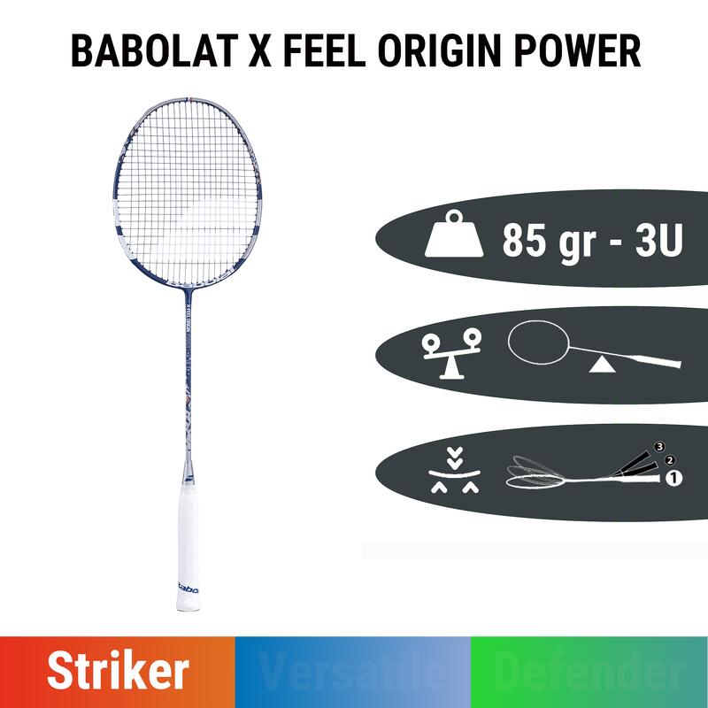 Badmintonschläger X Feel Origin Power