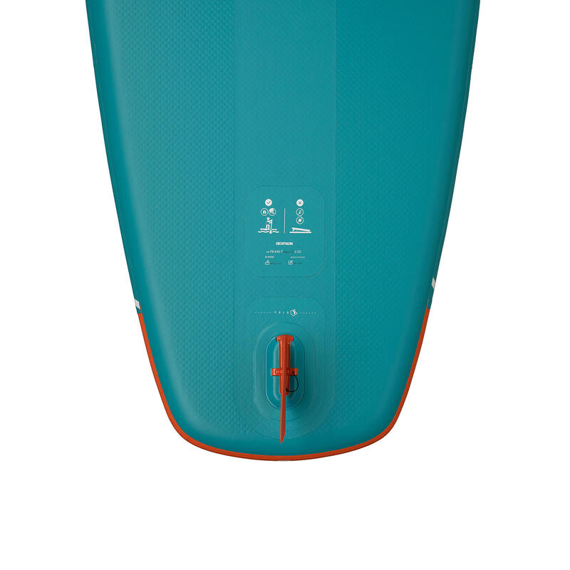 Inflatable stand-up paddleboard size M (9'/34"/5") - 1 person up to 80 kg