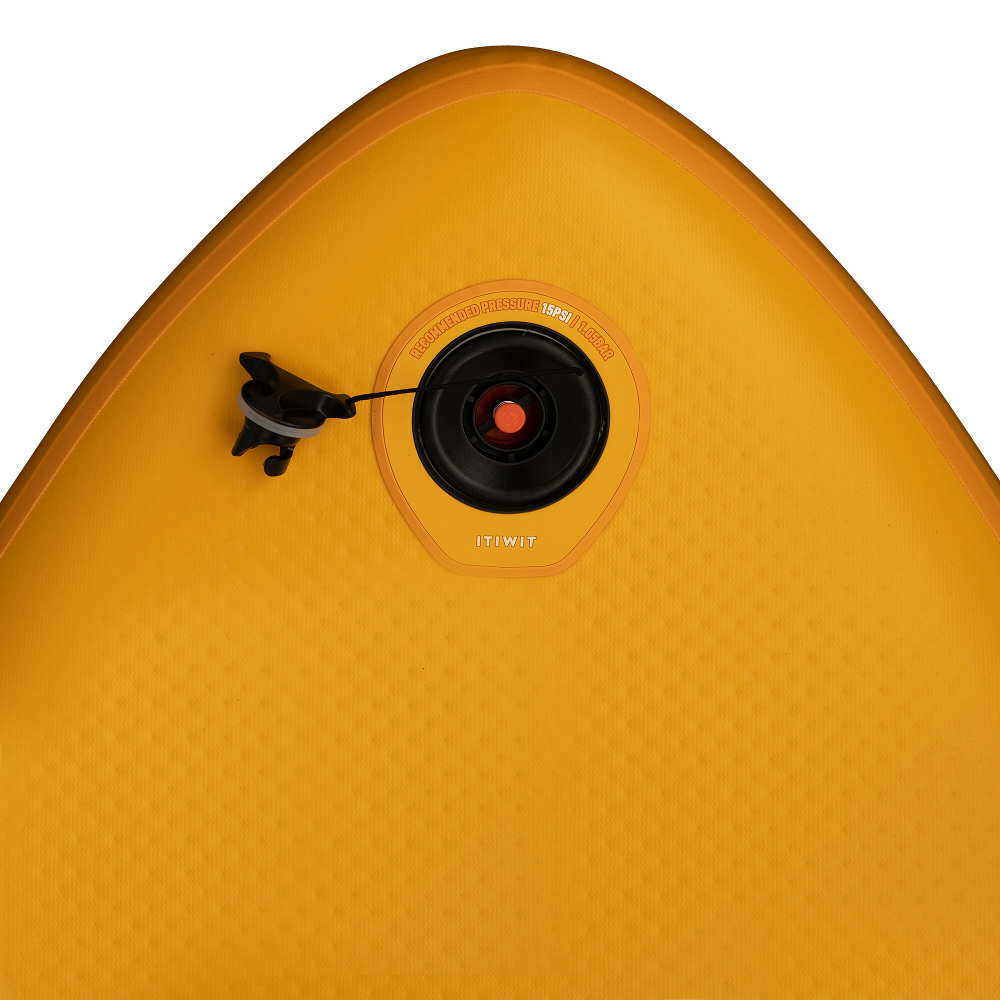 Tabla paddle surf hinchable (<60 kg) 1 persona 8' Itiwit amarillo 6/10
