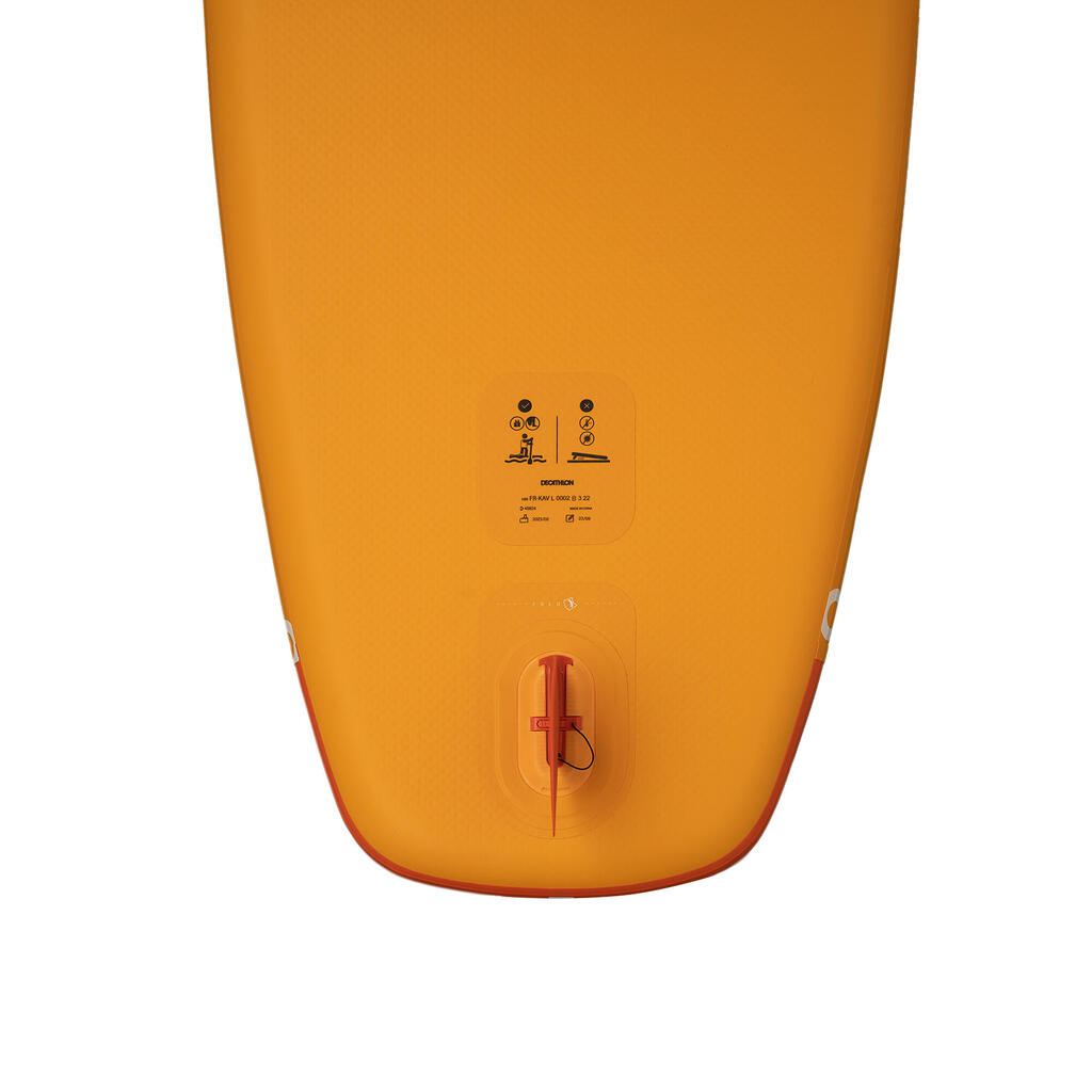 SUP-Board Stand Up Paddle aufblasbar 8' - SUP100 Gr. S gelb