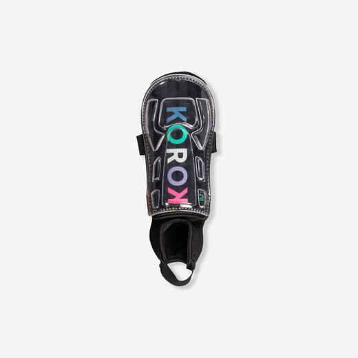 
      Kids' Low Intensity Field Hockey Shin Guard FH100 - Multicolour
  