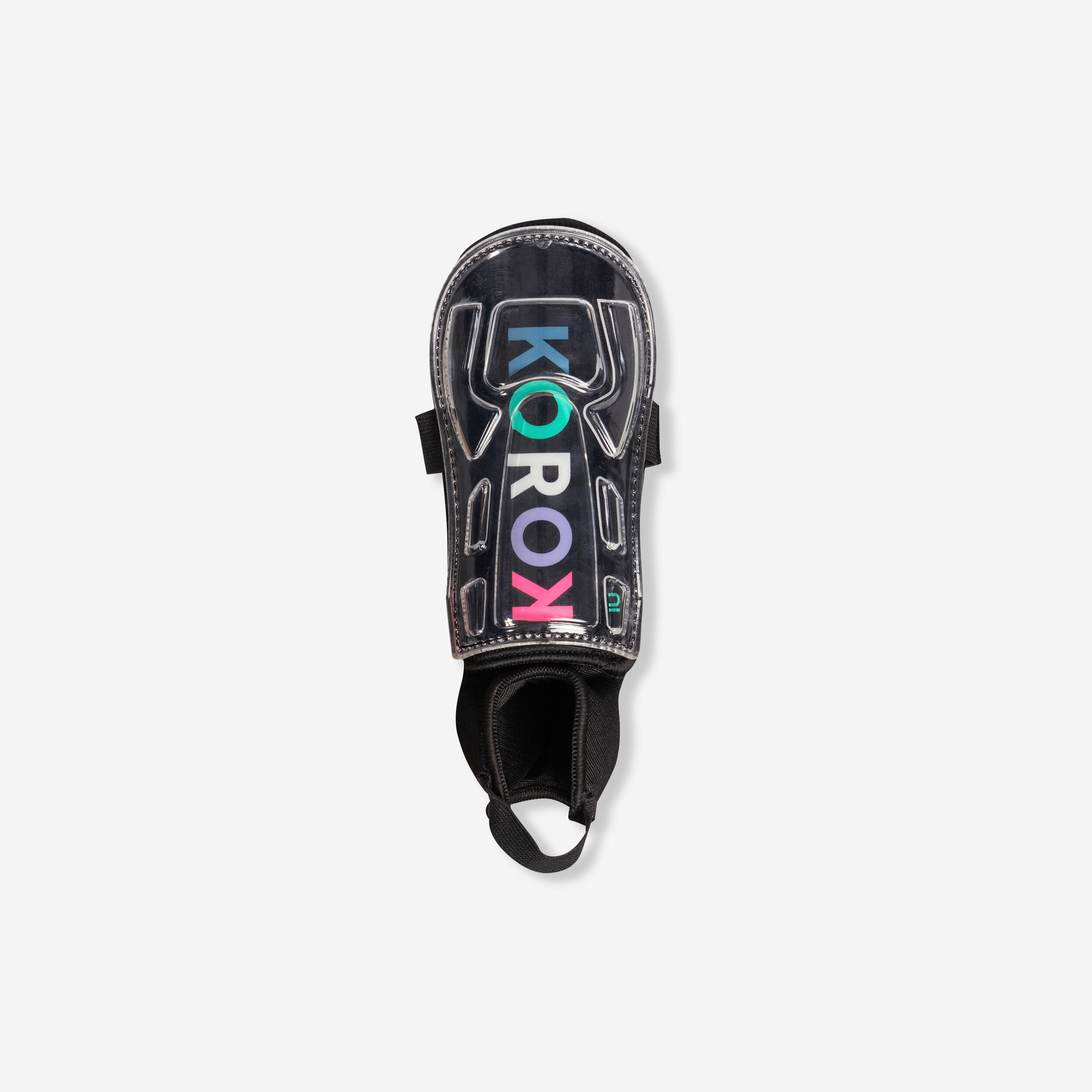 Korok - Protège-tibias De Hockey Sur Gazon Intensité Faible Enfant Fh100 Noir Multicolo - Protège-tibia - Hockey Sur Gazon - - 34 2xs - Decathlon