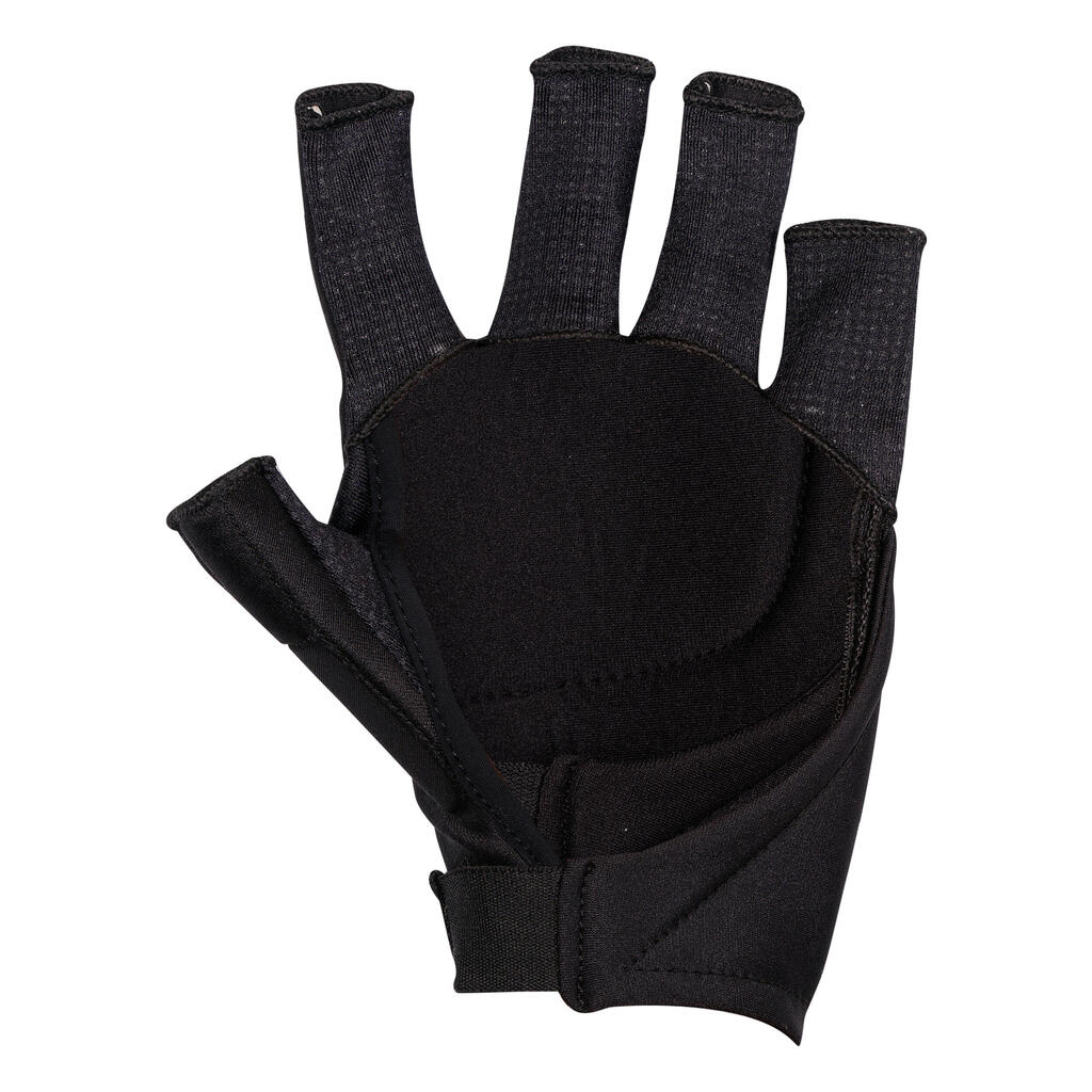 Hockeyhandschuh Jugendliche/Erwachsene mittlere/hohe Intensität Xlite Pro 2-Fingerglied schwarz