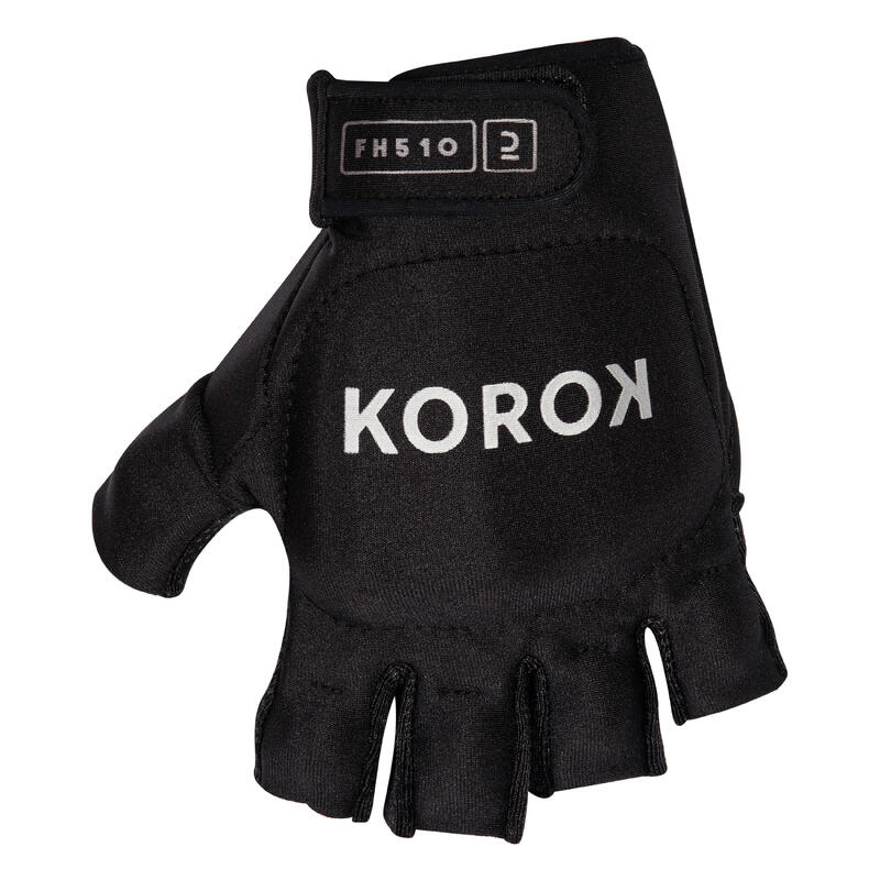 Crno-sive rukavice za hokej na travi FH510 za decu i odrasle