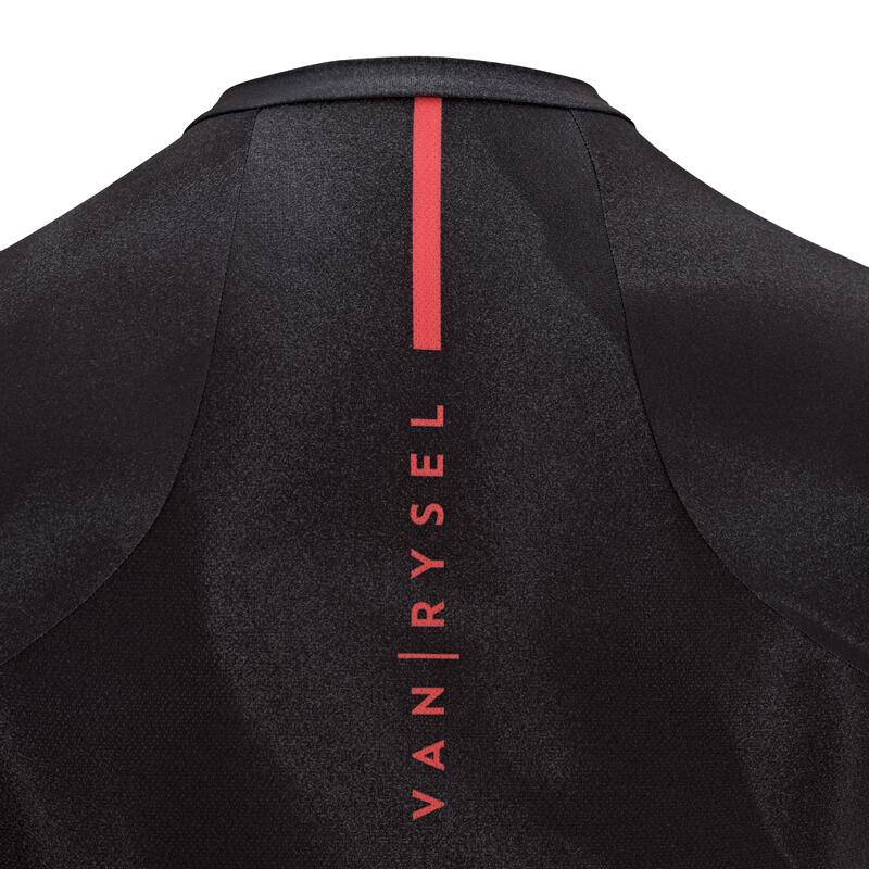 Maillot Vélo Route manches courtes été Homme - RACER Glitch Noir