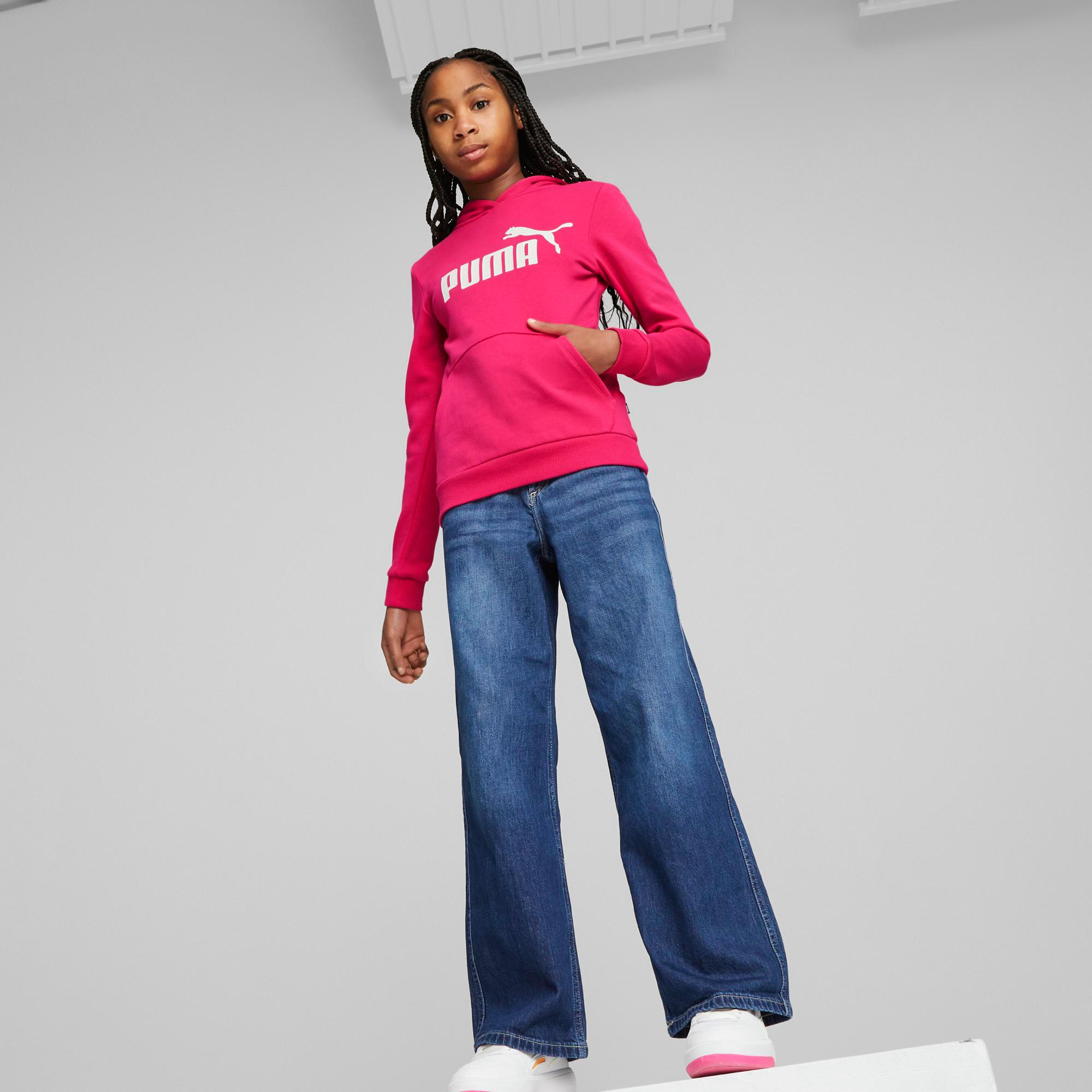 Puma tracksuit girls hotsell