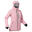 Chaqueta de esquí y nieve impermeable mujer Wedze FR 500 rosa