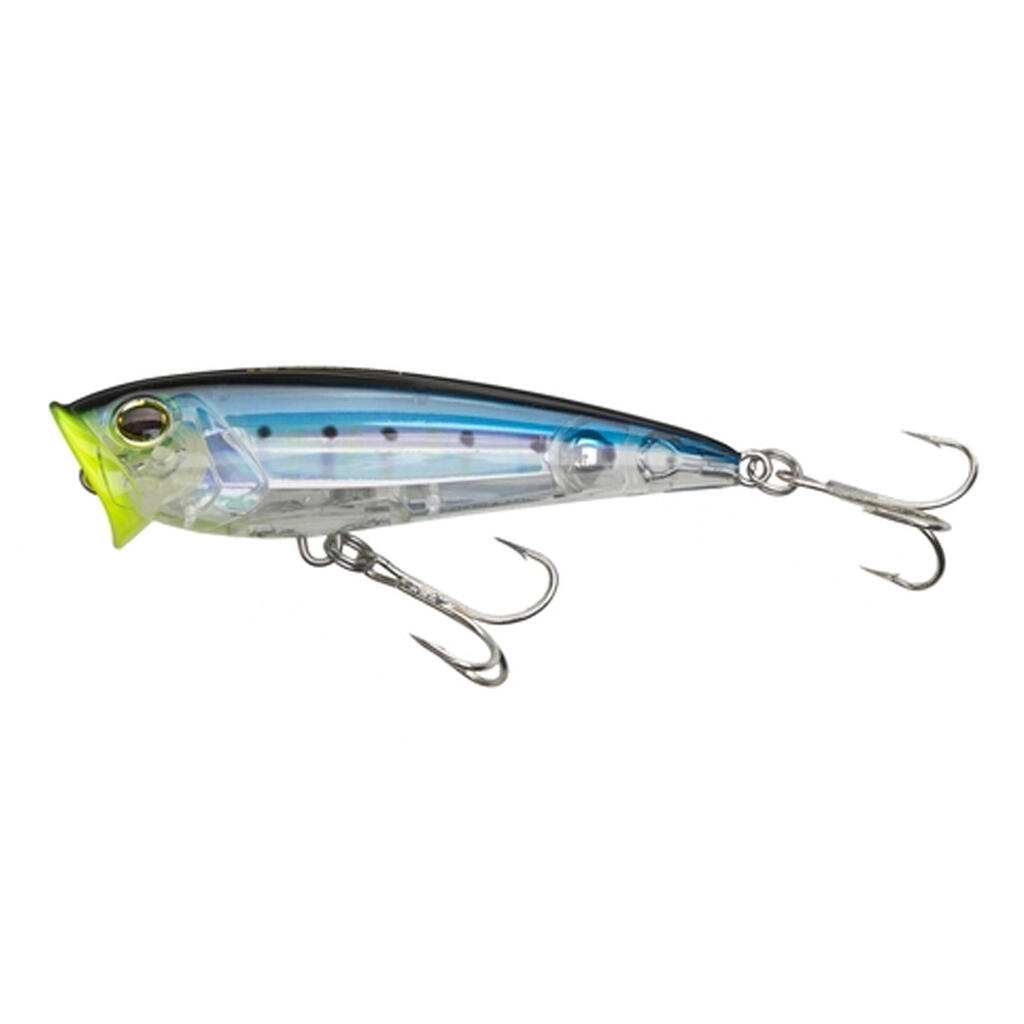 ПОВЪРХНОСТНА ПРИМАМКА ЗА МОРСКИ РИБОЛОВ 3D INSHORE POPPER 9 CM, САРДИНА