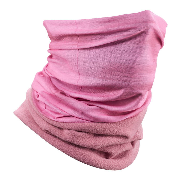 ADULT SKI NECK WARMER HUG - PINK