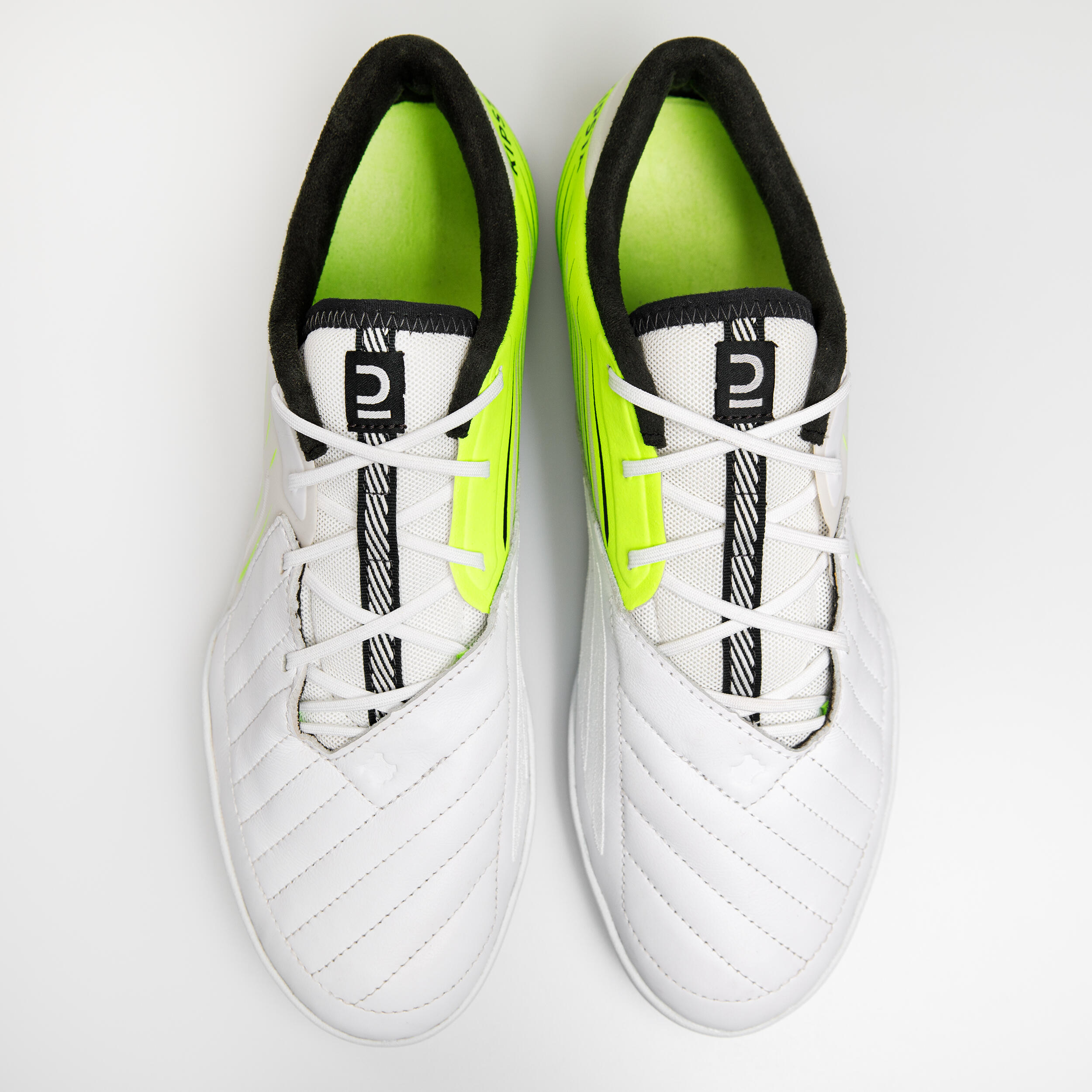 Futsal Shoes Ginka Pro - White/Yellow 10/14