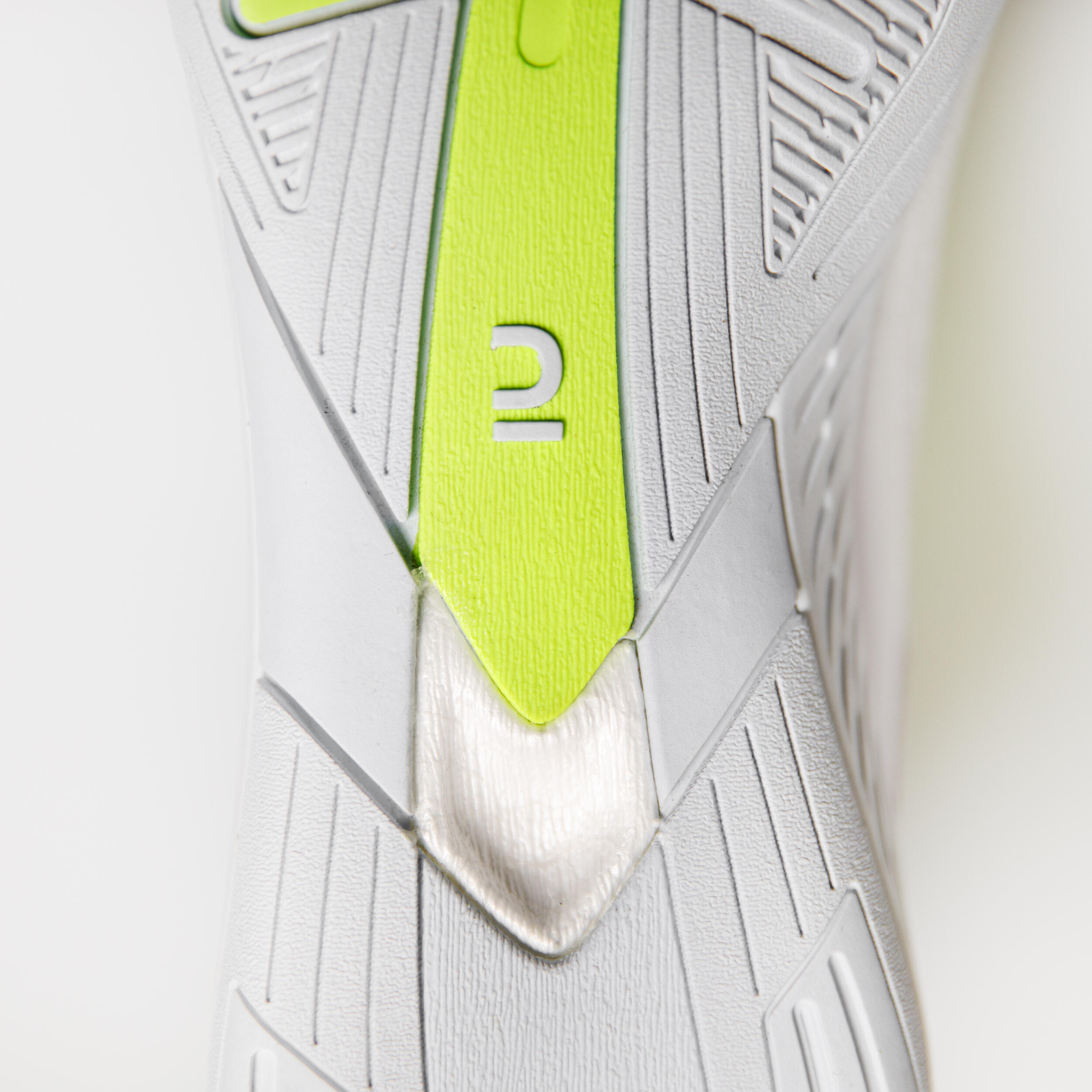 Adult Indoor (IN) Football Shoes Ginka Pro - White/Yellow