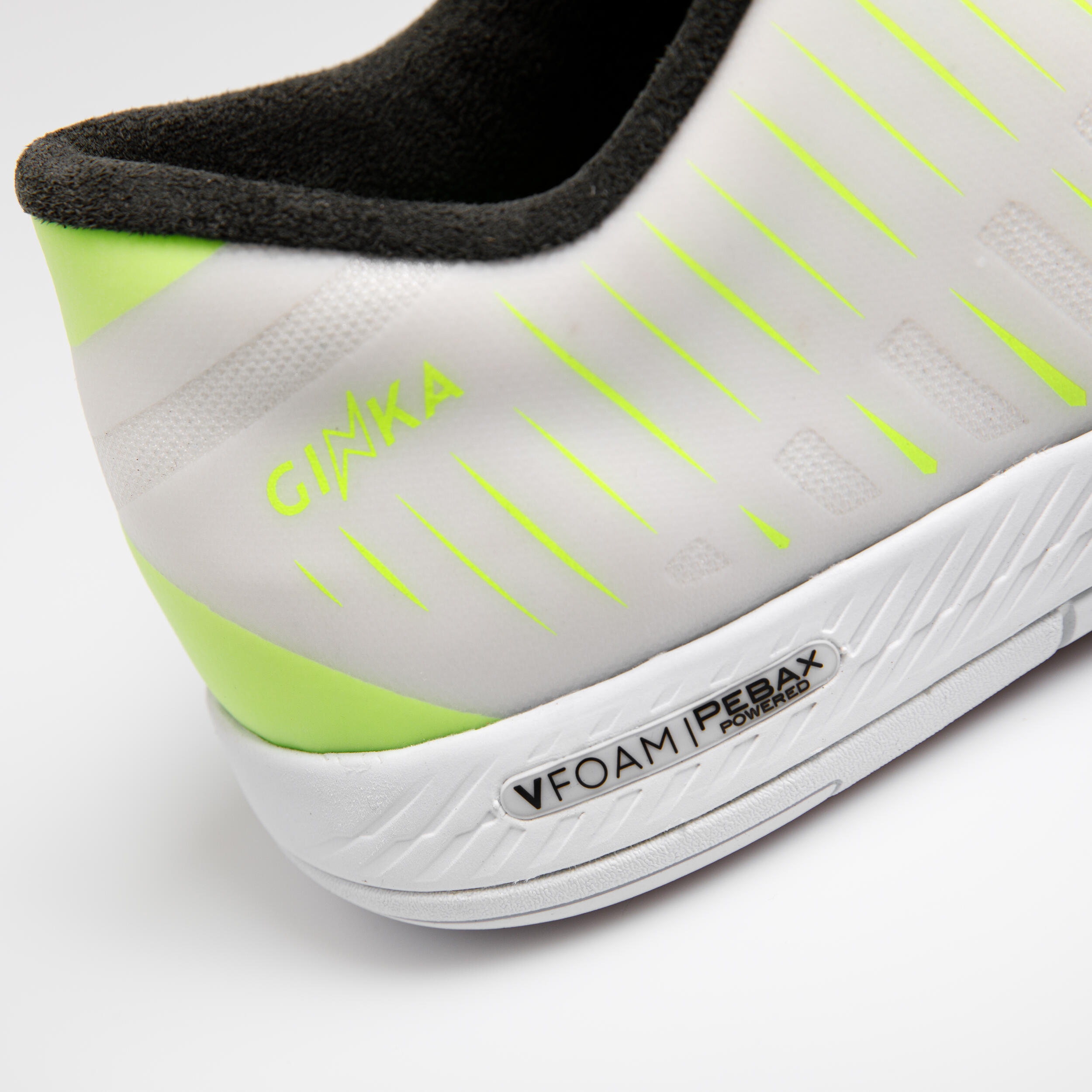 Futsal Shoes Ginka Pro - White/Yellow 6/14