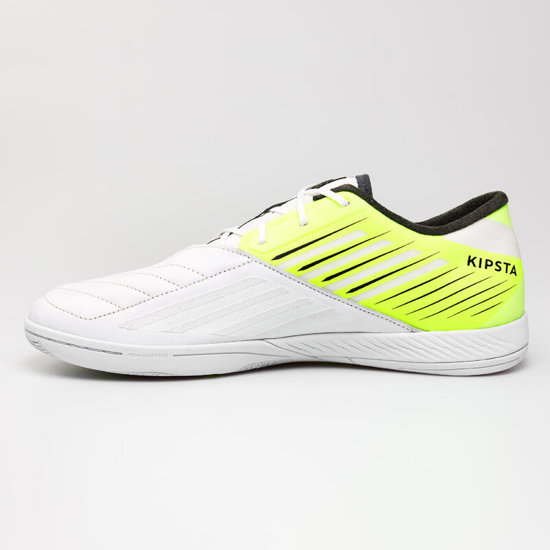 Sapatilhas de Futsal Ginka Pro Branco/Amarelo