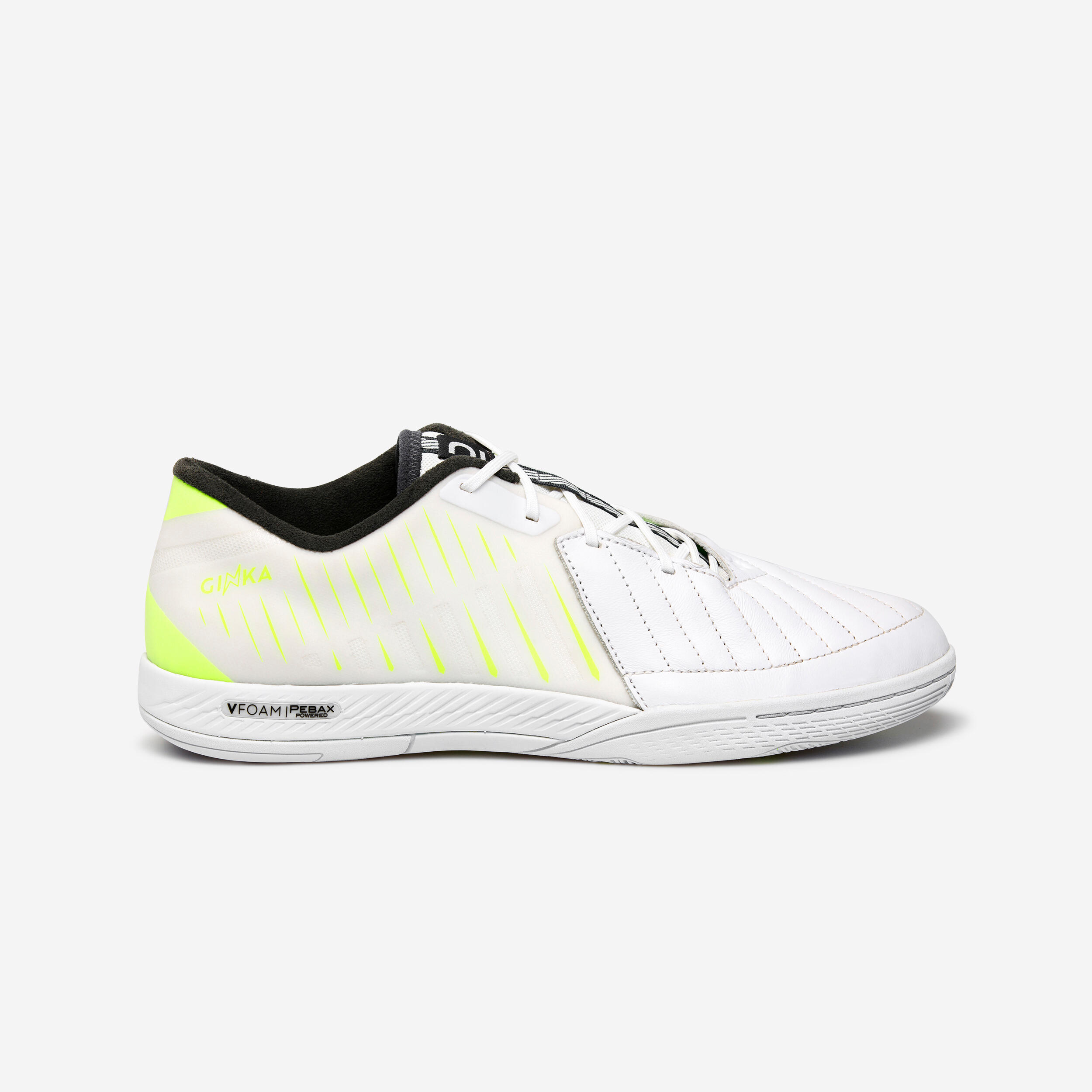 Futsal Shoes Ginka Pro - White/Yellow