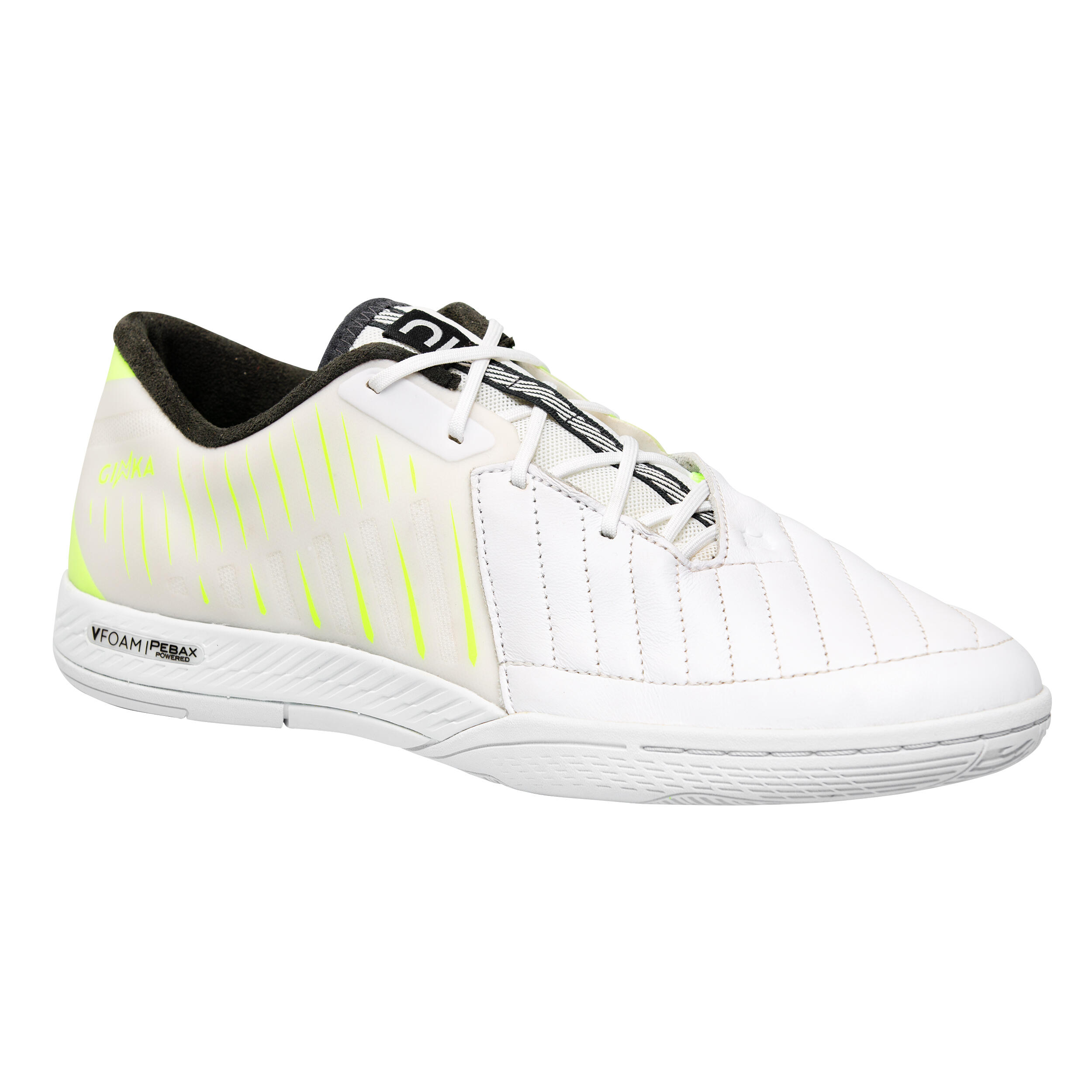 Futsal Shoes Ginka Pro - White/Yellow 1/14