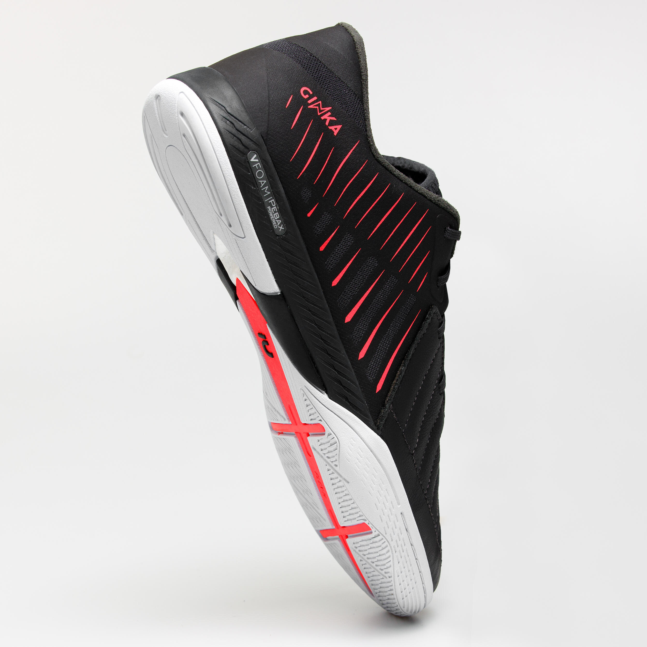 シューズ KIPSTA GINKA PRO BLACK PINK 28.5cm EU45 Futsal Shoes Ginka Pro - Black/Pink - Decathlon