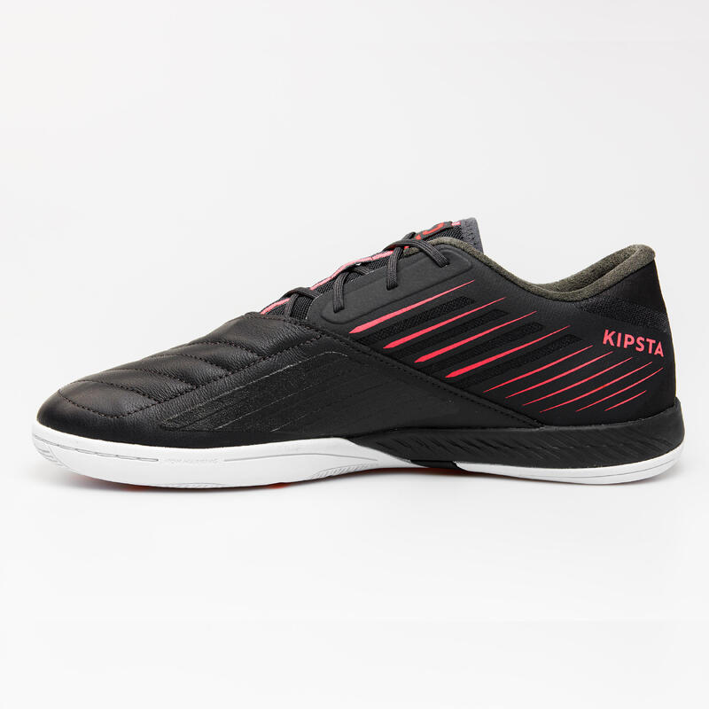 Scarpe futsal adulto GINKA PRO nero-rosa