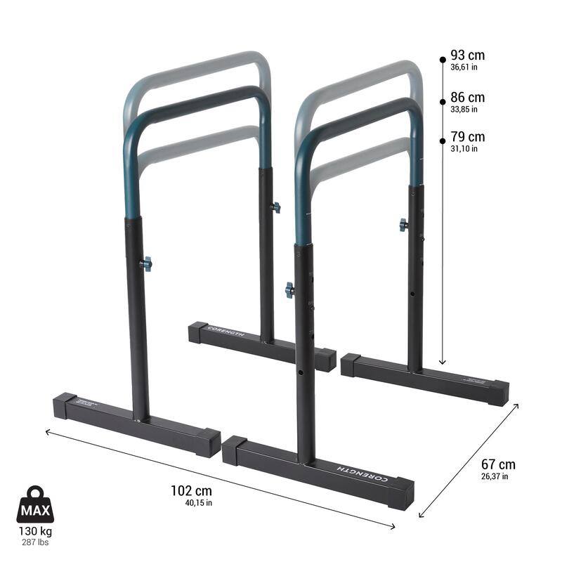 Adjustable Dip Bar Training Station 100