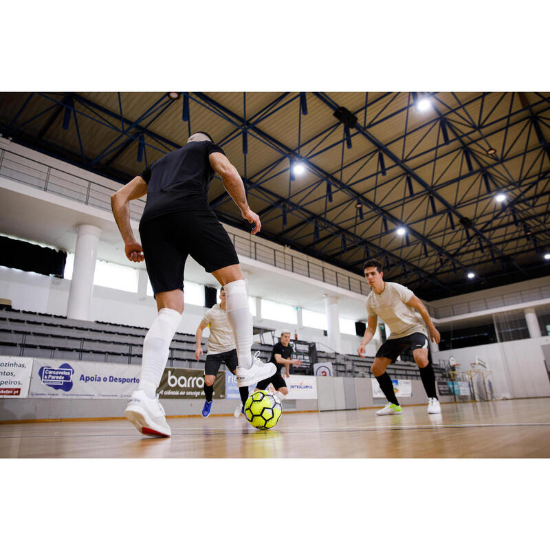 Eskudo Pro Futsal Cuir Blanche MFoam